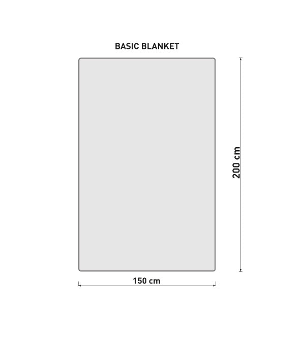BASIC BLANKET Dark Chambrey