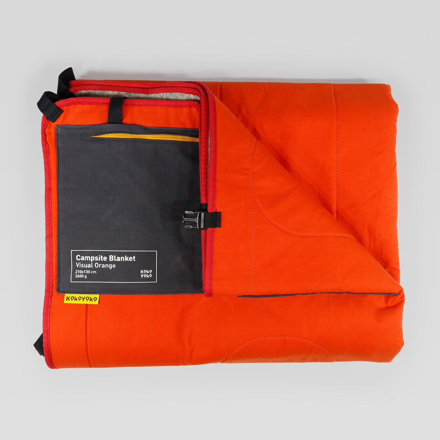 CAMPSITE BLANKET VISUAL ORANGE
