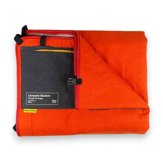 CAMPSITE BLANKET VISUAL ORANGE