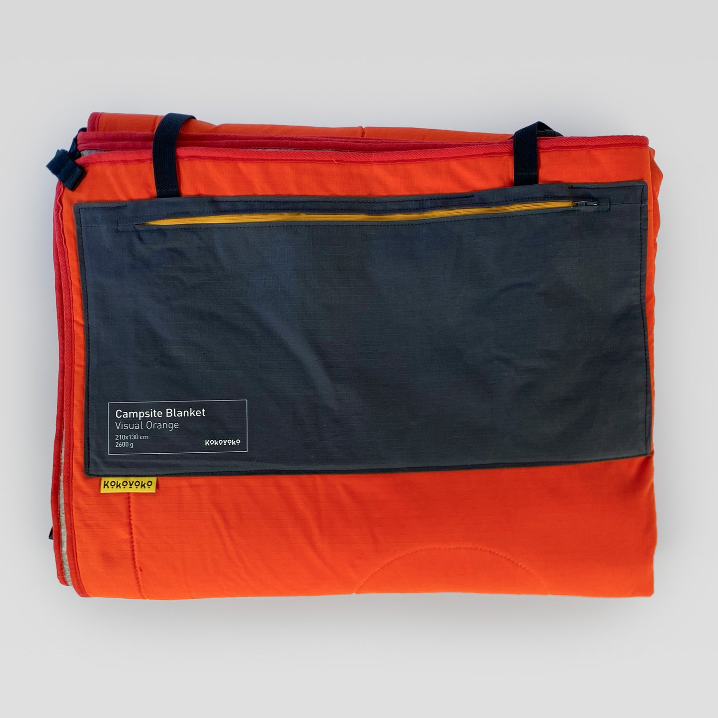CAMPSITE BLANKET VISUAL ORANGE