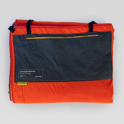 CAMPSITE BLANKET VISUAL ORANGE