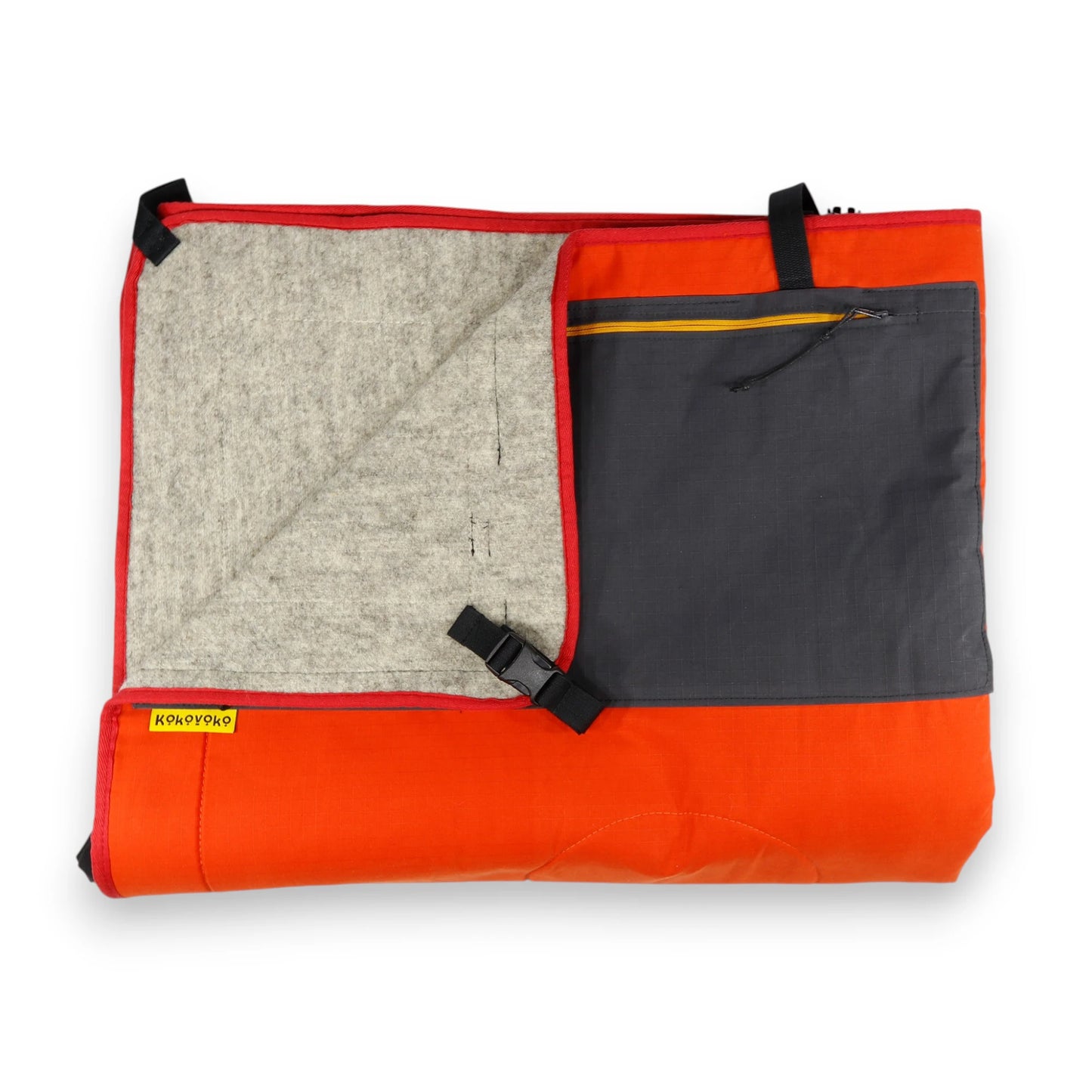 CAMPSITE BLANKET VISUAL ORANGE