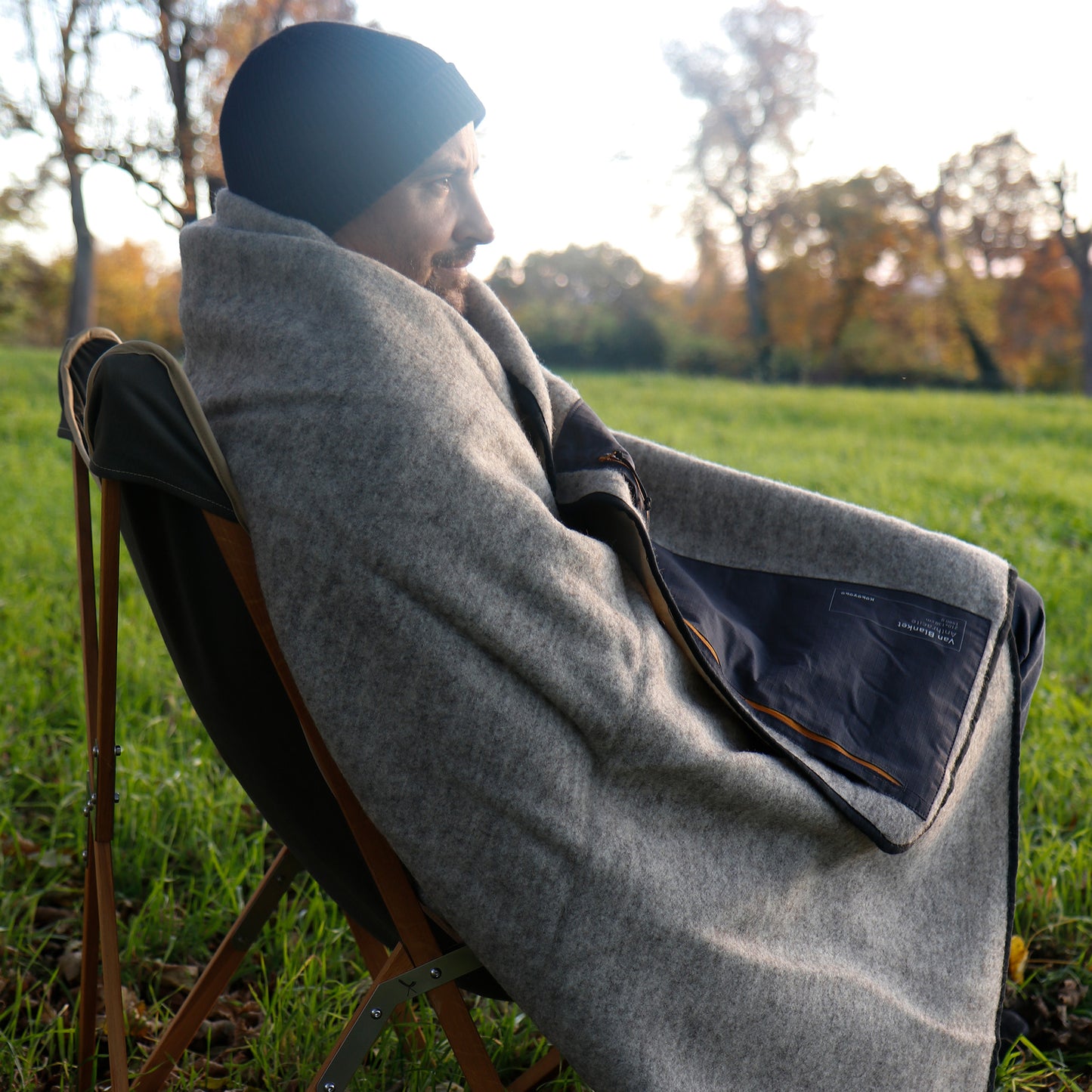 VAN BLANKET ANTHRACITE